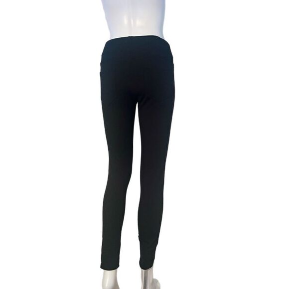 Black/Ivory Two Tone Legging NWT - Picture 7 of 9